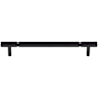 Top Knobs Prestwick 7-9/16 Inch Center to Center Bar Cabinet Pull Flat Black