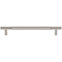 Top Knobs Prestwick 7-9/16 Inch Center to Center Bar Cabinet Pull Brushed Satin Nickel