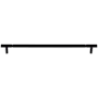 Top Knobs Prestwick 12 Inch Center to Center Bar Cabinet Pull Flat Black