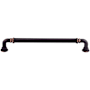 Top Knobs Reeded 7 Inch Center to Center Handle Cabinet Pull from the Chareau Collection Umbrio