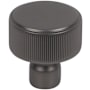 Top Knobs Dempsey 1-1/4 Inch Mushroom Cabinet Knob Ash Gray
