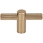 Top Knobs Dempsey 2-1/2 Inch Bar Cabinet Knob Honey Bronze