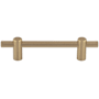 Top Knobs Dempsey 3-3/4 Inch Center to Center Bar Cabinet Pull Honey Bronze