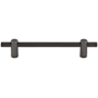 Top Knobs Dempsey 5-1/16 Inch Center to Center Bar Cabinet Pull Ash Gray