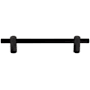 Top Knobs Dempsey 5-1/16 Inch Center to Center Bar Cabinet Pull Flat Black