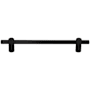 Top Knobs Dempsey 6-5/16 Inch Center to Center Bar Cabinet Pull Flat Black