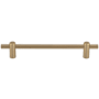 Top Knobs Dempsey 6-5/16 Inch Center to Center Bar Cabinet Pull Honey Bronze