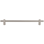 Top Knobs Dempsey 8-13/16 Inch Center to Center Bar Cabinet Pull Brushed Satin Nickel