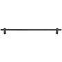 Top Knobs Dempsey 12 Inch Center to Center Bar Cabinet Pull Ash Gray