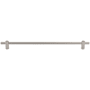 Top Knobs Dempsey 12 Inch Center to Center Bar Cabinet Pull Brushed Satin Nickel