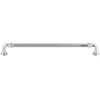 Top Knobs Reeded 9 Inch Center to Center Handle Cabinet Pull from the Chareau Collection Polished Chrome
