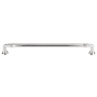 Top Knobs Reeded 9 Inch Center to Center Handle Cabinet Pull from the Chareau Series - 10 Pack Polished Nickel