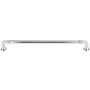 Top Knobs Reeded 9 Inch Center to Center Handle Cabinet Pull from the Chareau Collection Polished Nickel