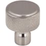 Top Knobs Garrison 1-1/8 Inch Mushroom Cabinet Knob Brushed Satin Nickel