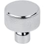 Top Knobs Garrison 1-1/4 Inch Mushroom Cabinet Knob Polished Chrome
