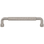 Top Knobs Garrison 5-1/16 Inch Center to Center Handle Cabinet Pull Brushed Satin Nickel