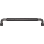 Top Knobs Garrison 6-5/16 Inch Center to Center Handle Cabinet Pull Ash Gray