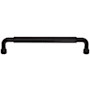 Top Knobs Garrison 6-5/16 Inch Center to Center Handle Cabinet Pull Flat Black