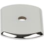 Top Knobs Wescott 1 Inch Cabinet Knob Backplate Polished Chrome