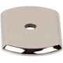 Top Knobs Wescott 1 Inch Cabinet Knob Backplate Polished Nickel
