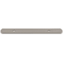 Top Knobs Wescott 3-3/4 Inch Center to Center Cabinet Pull Backplate Brushed Satin Nickel