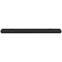Top Knobs Wescott 5-1/16 Inch Center to Center Cabinet Pull Backplate Flat Black