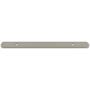 Top Knobs Wescott 5-1/16 Inch Center to Center Cabinet Pull Backplate Brushed Satin Nickel