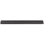 Top Knobs Radcliffe 3-3/4 Inch Center to Center Cabinet Pull Backplate Ash Gray