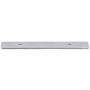 Top Knobs Radcliffe 3-3/4 Inch Center to Center Cabinet Pull Backplate Polished Chrome
