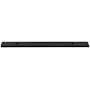 Top Knobs Radcliffe 5-1/16 Inch Center to Center Cabinet Pull Backplate Flat Black