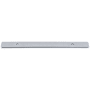 Top Knobs Radcliffe 5-1/16 Inch Center to Center Cabinet Pull Backplate Polished Chrome
