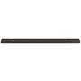 Top Knobs Radcliffe 6-5/16 Inch Center to Center Cabinet Pull Backplate Ash Gray