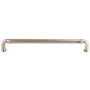 Top Knobs Reeded 18 Inch Center to Center Appliance Pull from the Chareau Collection Polished Nickel