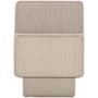 Top Knobs Sanctuary 1 Inch Square Cabinet Knob Brushed Satin Nickel