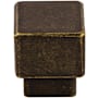 Top Knobs Sanctuary 1 Inch Square Cabinet Knob German Bronze