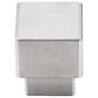 Top Knobs Tapered 1 Inch Square Cabinet Knob from the Sanctuary Collection Brushed Stainless Steel