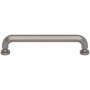Top Knobs Stanmore 5-1/16 Inch Center to Center Handle Cabinet Pull from the Brockwell Collection Ash Gray