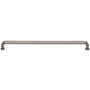 Top Knobs Stanmore 12 Inch Center to Center Handle Cabinet Pull from the Brockwell Collection Ash Gray