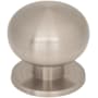Top Knobs Lambert 1-1/4 Inch Mushroom Cabinet Knob from the Brockwell Collection Brushed Satin Nickel
