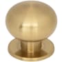 Top Knobs Lambert 1-1/4 Inch Mushroom Cabinet Knob from the Brockwell Collection Honey Bronze