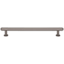 Top Knobs Lambert 7-9/16 Inch Center to Center Bar Cabinet Pull from the Brockwell Collection Ash Gray