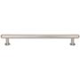 Top Knobs Lambert 7-9/16 Inch Center to Center Bar Cabinet Pull from the Brockwell Collection Brushed Satin Nickel