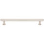 Top Knobs Lambert 7-9/16 Inch Center to Center Bar Cabinet Pull from the Brockwell Collection Polished Nickel