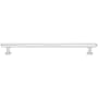 Top Knobs Lambert 8-13/16 Inch Center to Center Bar Cabinet Pull from the Brockwell Collection Polished Chrome