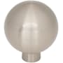 Top Knobs Brockwell 1-1/4 Inch Round Cabinet Knob Brushed Satin Nickel