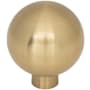 Top Knobs Brockwell 1-1/4 Inch Round Cabinet Knob Honey Bronze