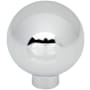 Top Knobs Brockwell 1-1/4 Inch Round Cabinet Knob Polished Chrome