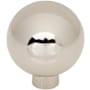 Top Knobs Brockwell 1-1/4 Inch Round Cabinet Knob Polished Nickel