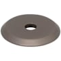 Top Knobs Brockwell 1 Inch Cabinet Knob Backplate Ash Gray