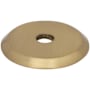 Top Knobs Brockwell 1 Inch Cabinet Knob Backplate Honey Bronze